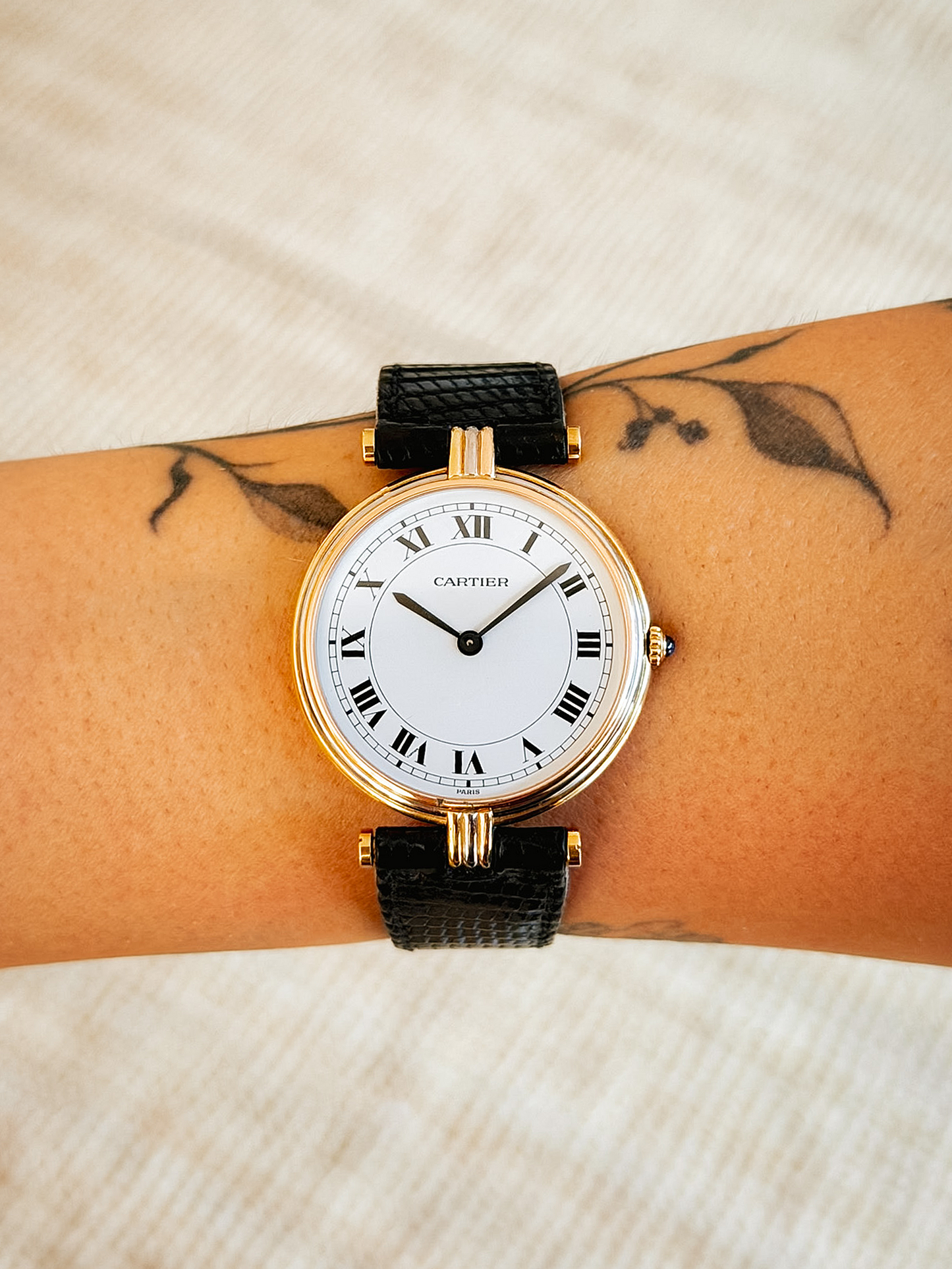 Cartier Vendôme Tri-Tone Watch