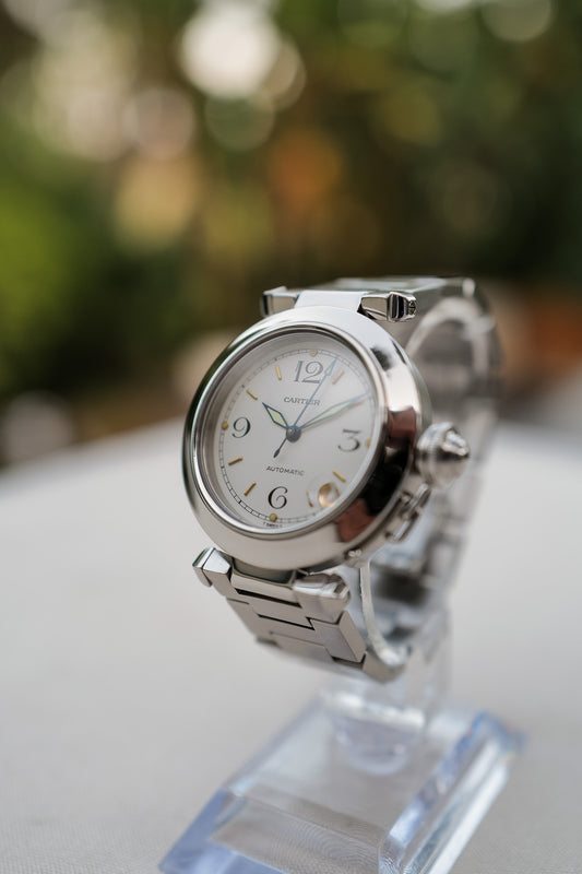 Cartier Pasha Automatic Stainless Steel Watch