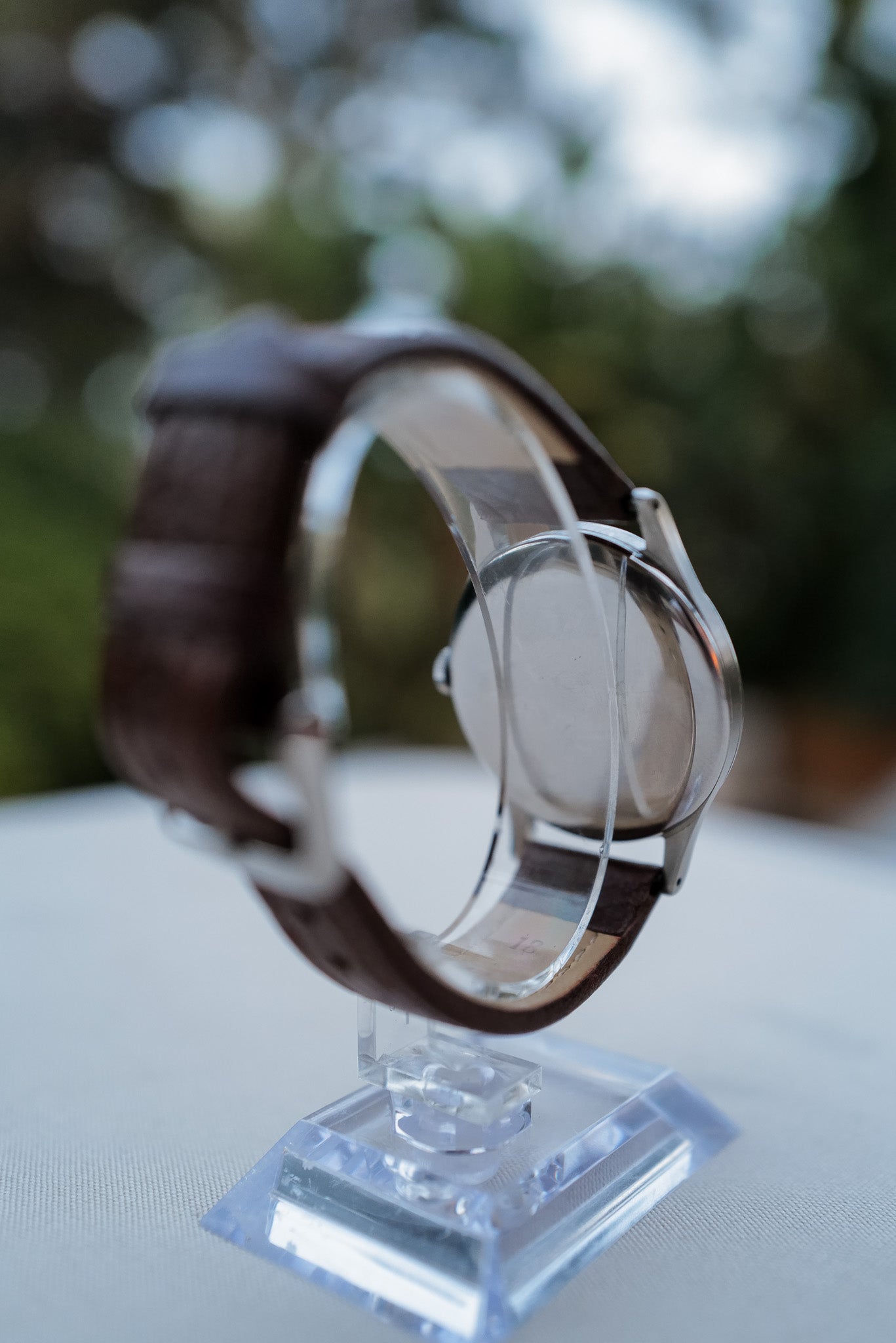 Omega Jumbo Honeycomb Dial Stainless Steel