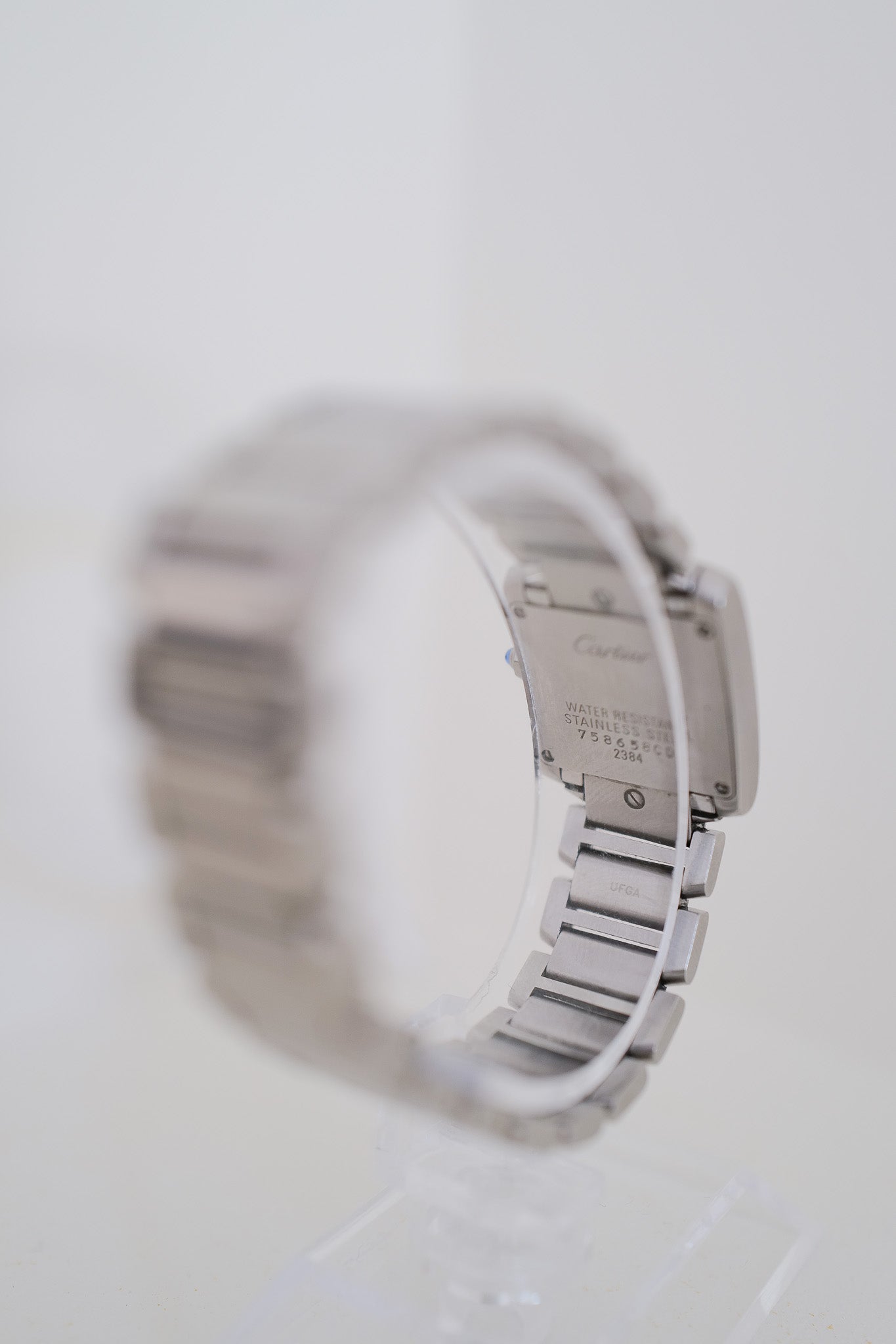 Cartier Tank Française Small Model Stainless Steel