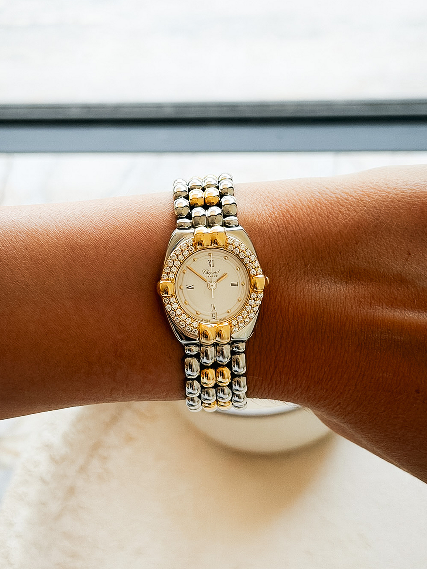 Chopard Gstaad Two-Tone Diamond-Set