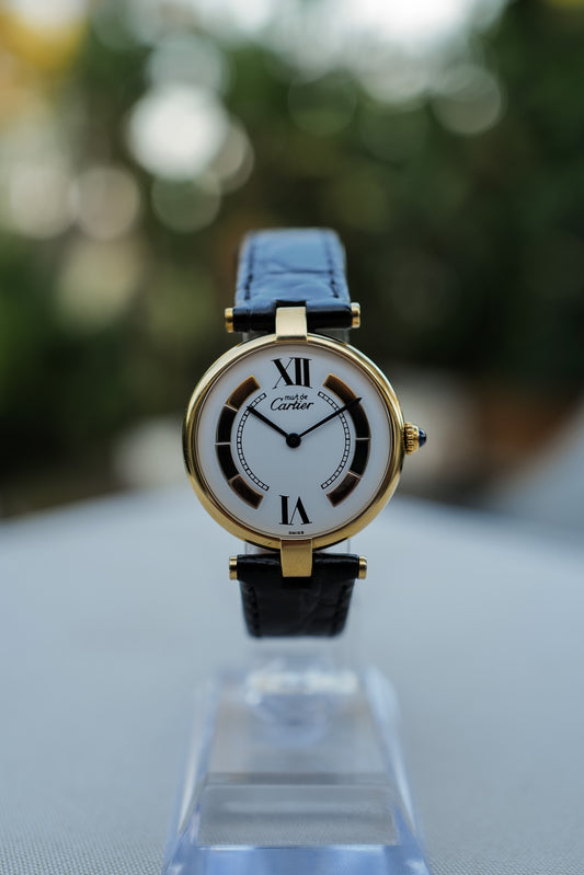Must de Cartier Vendôme Vermeil Quartz