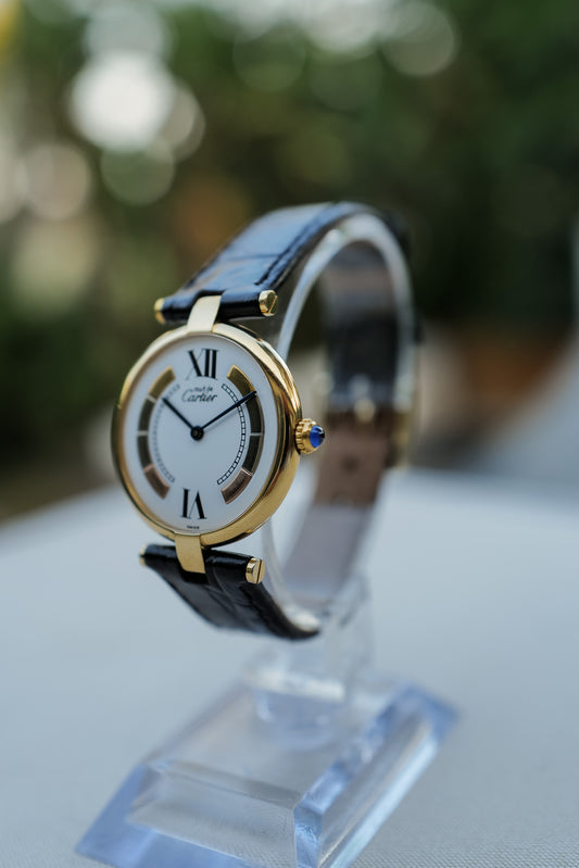 Must de Cartier Vendôme Vermeil Quartz