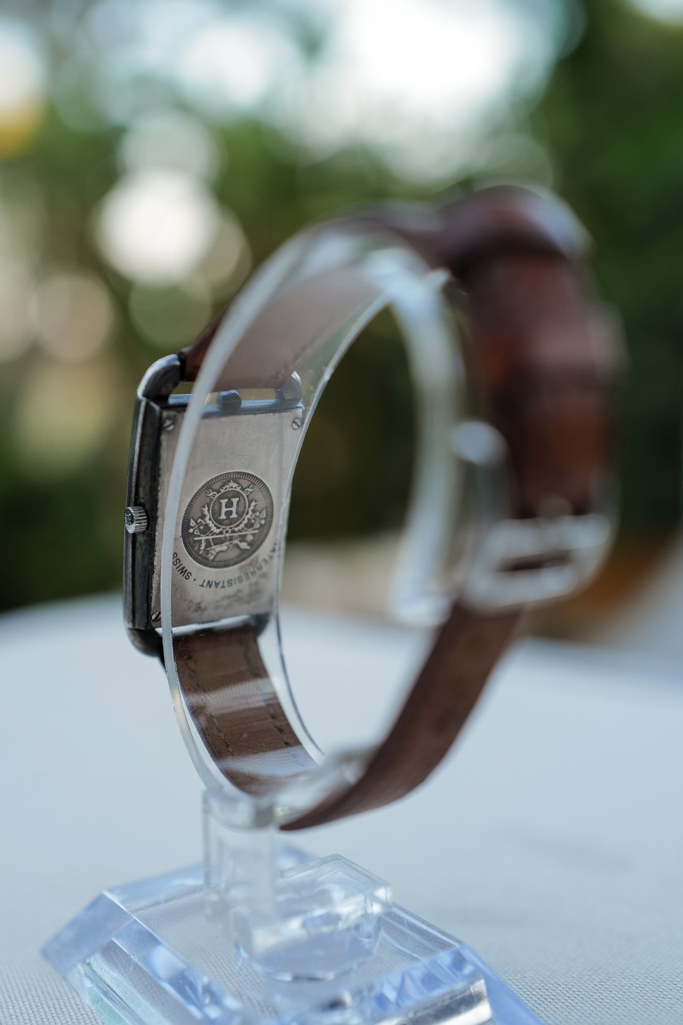 Hermès Cape Cod Stainless Steel White Dial