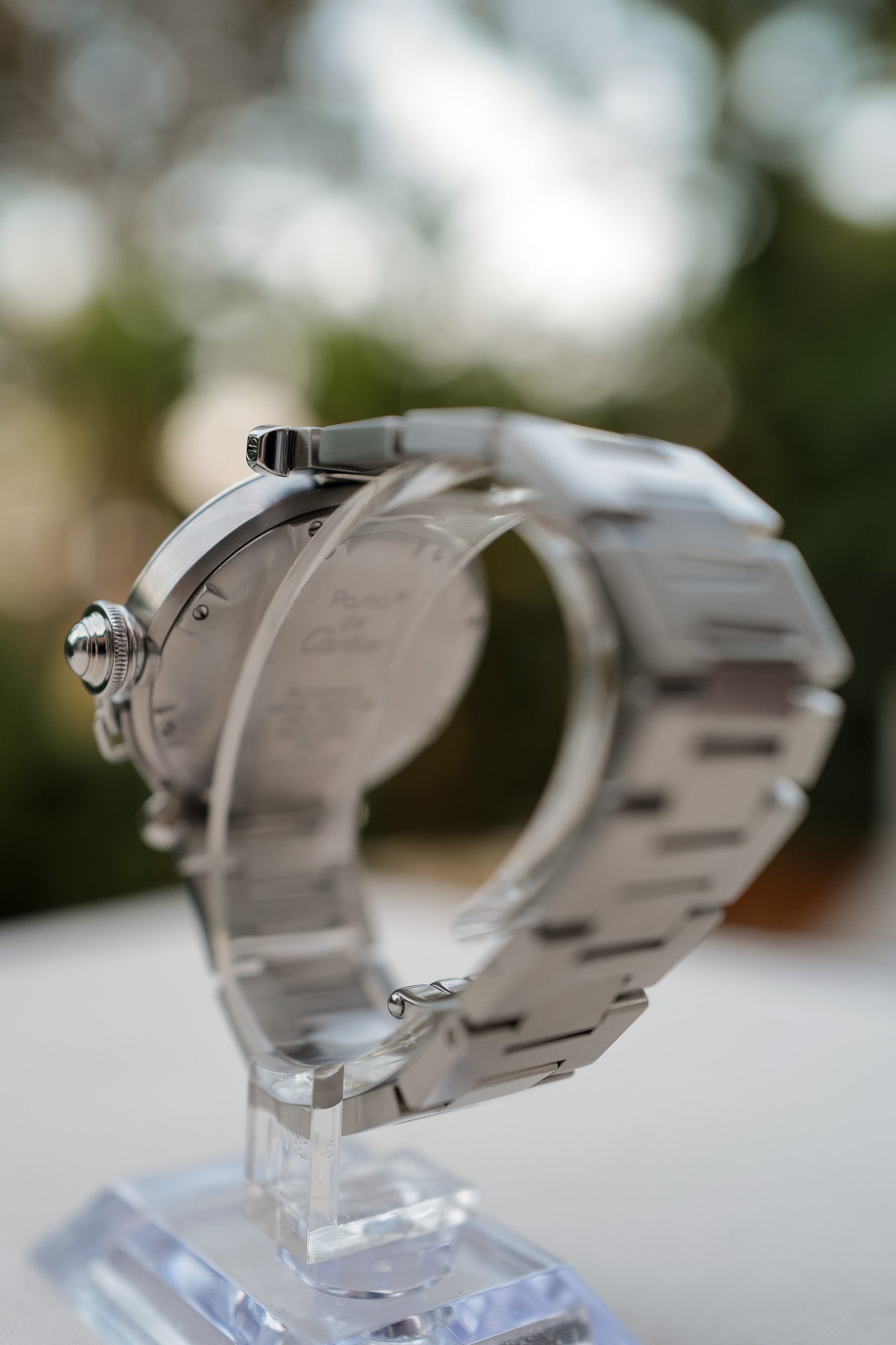 Cartier Pasha Automatic Stainless Steel Watch