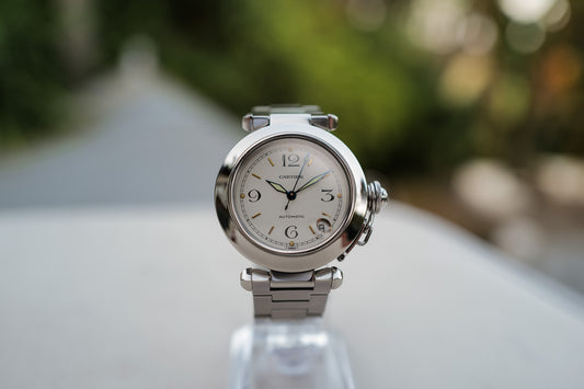 Cartier Pasha Automatic Stainless Steel Watch