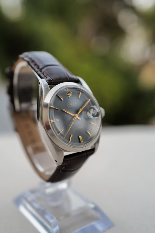 Rolex Oysterdate Precision Navy Dial