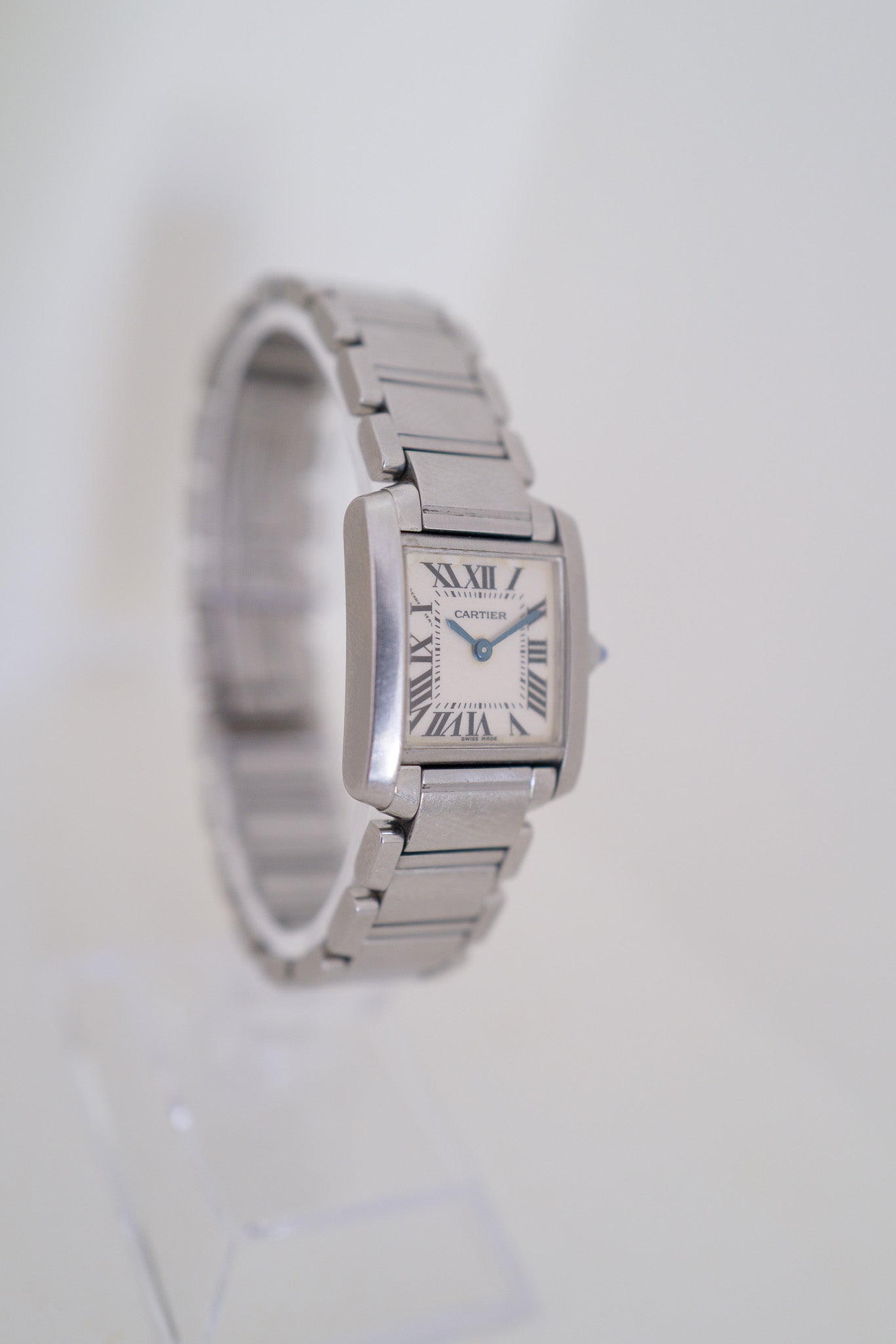 Cartier Tank Française Small Model Stainless Steel