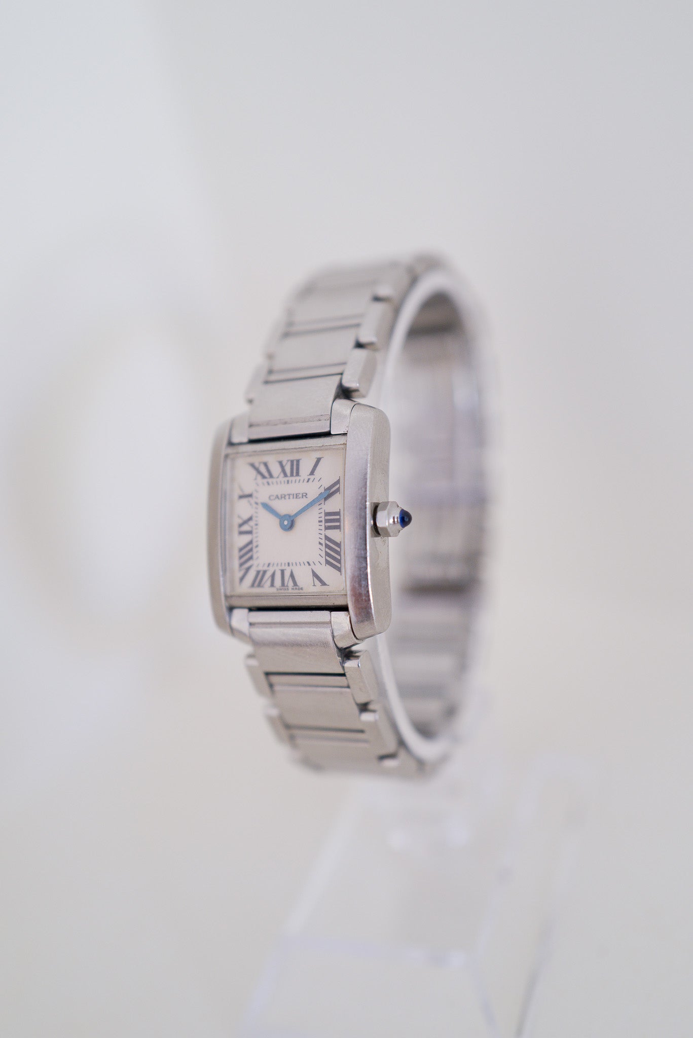 Cartier Tank Française Small Model Stainless Steel