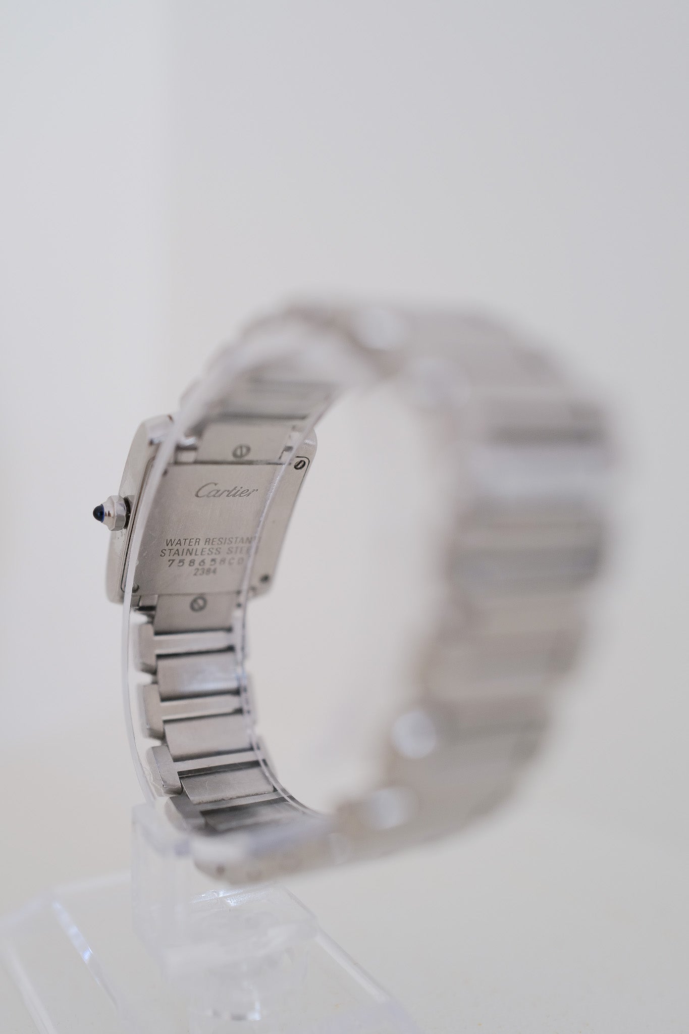 Cartier Tank Française Small Model Stainless Steel