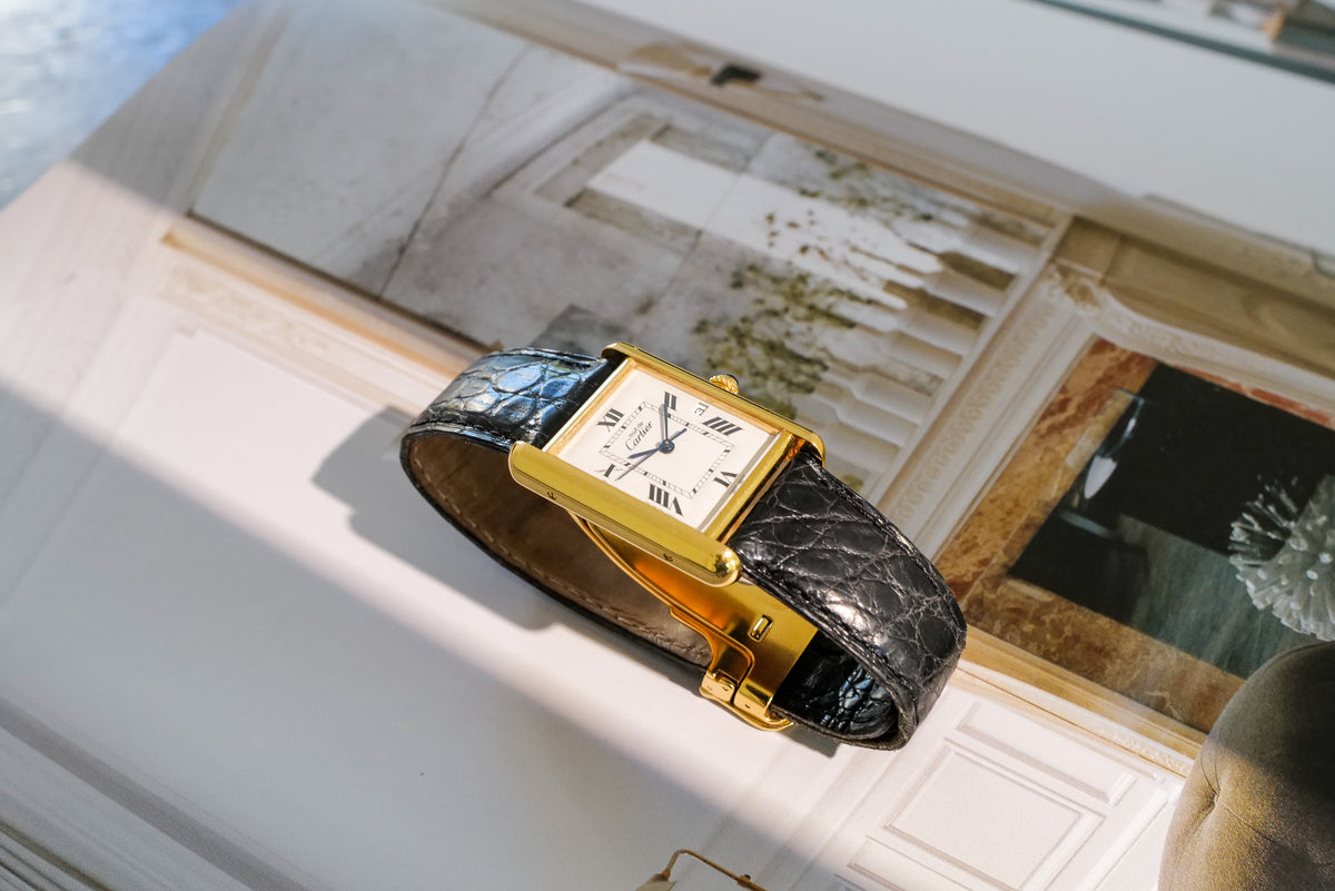 Cartier Tank Louis Vermeil