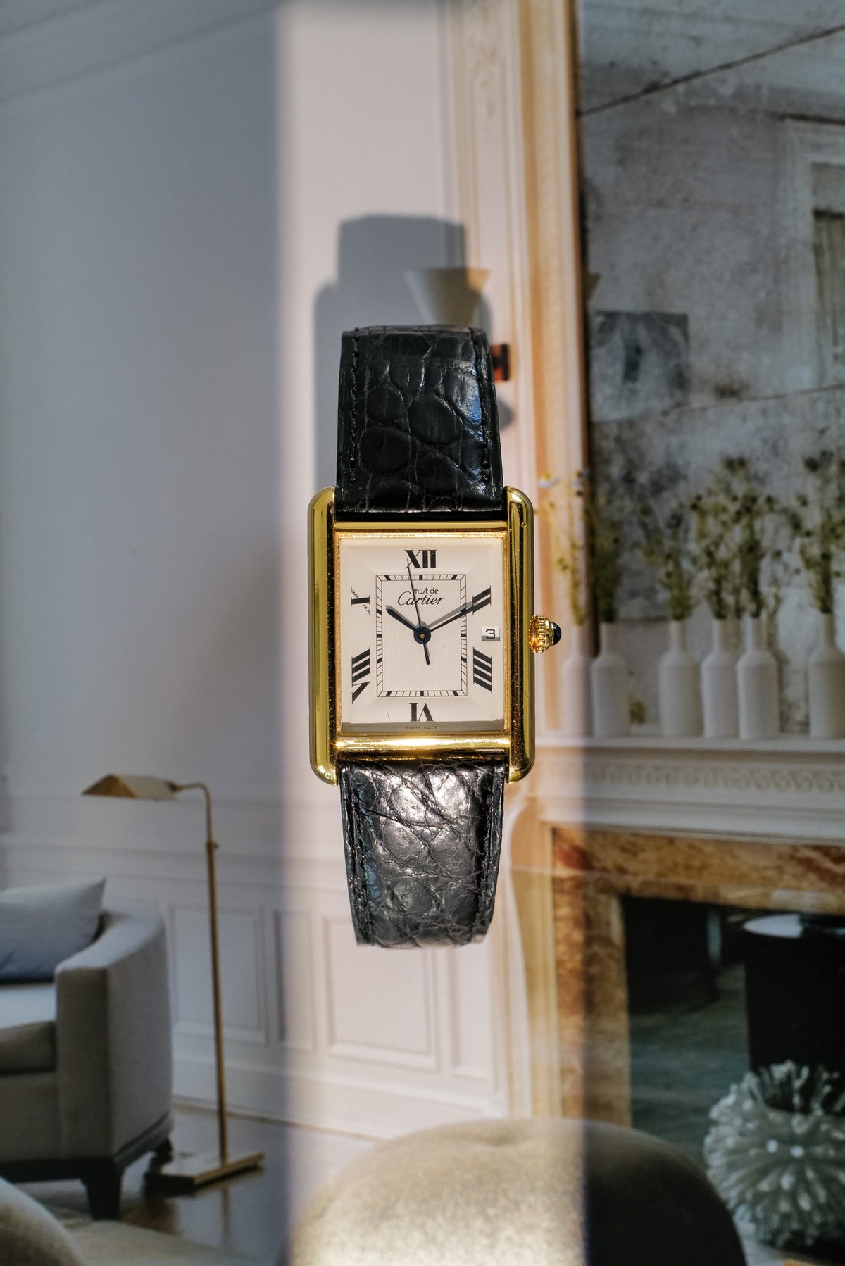 Cartier Tank Louis Vermeil
