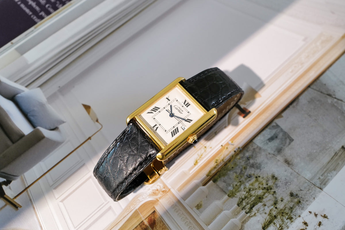 Cartier Tank Louis Vermeil