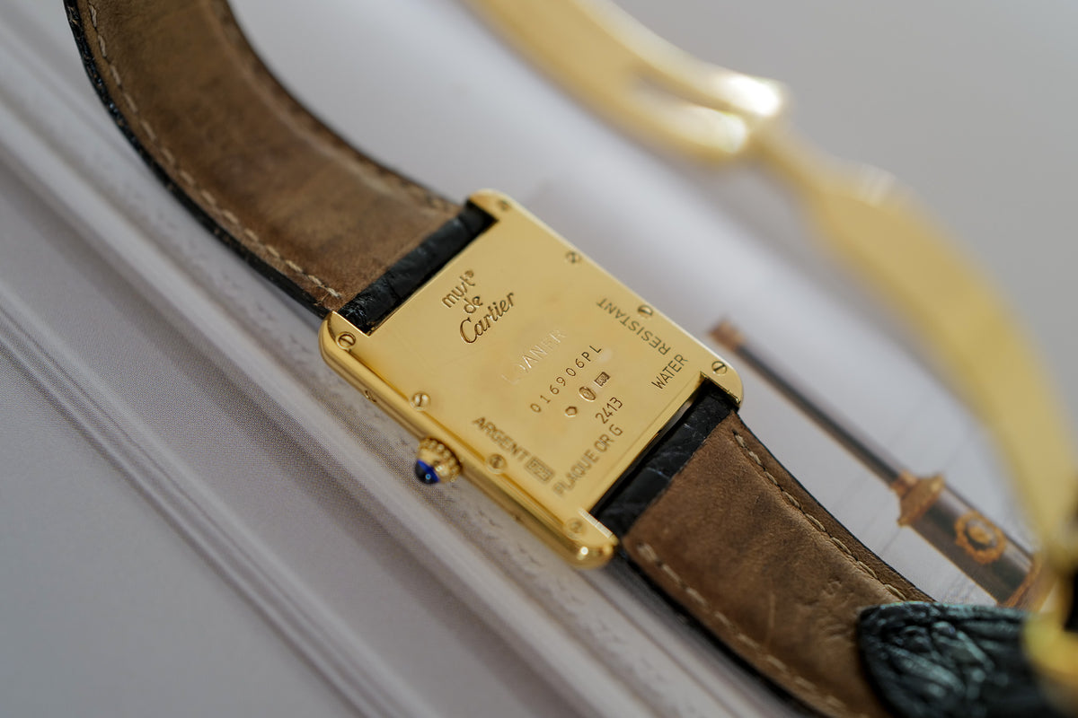 Cartier Tank Louis Vermeil