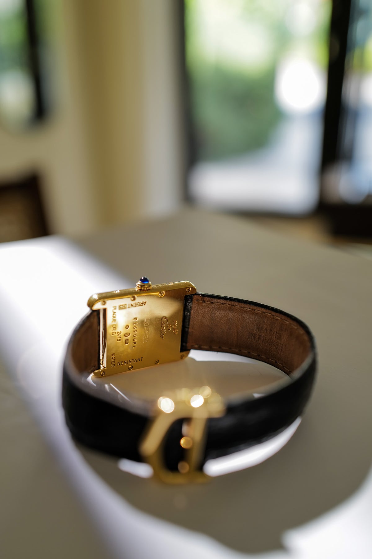 Cartier Tank Louis Vermeil