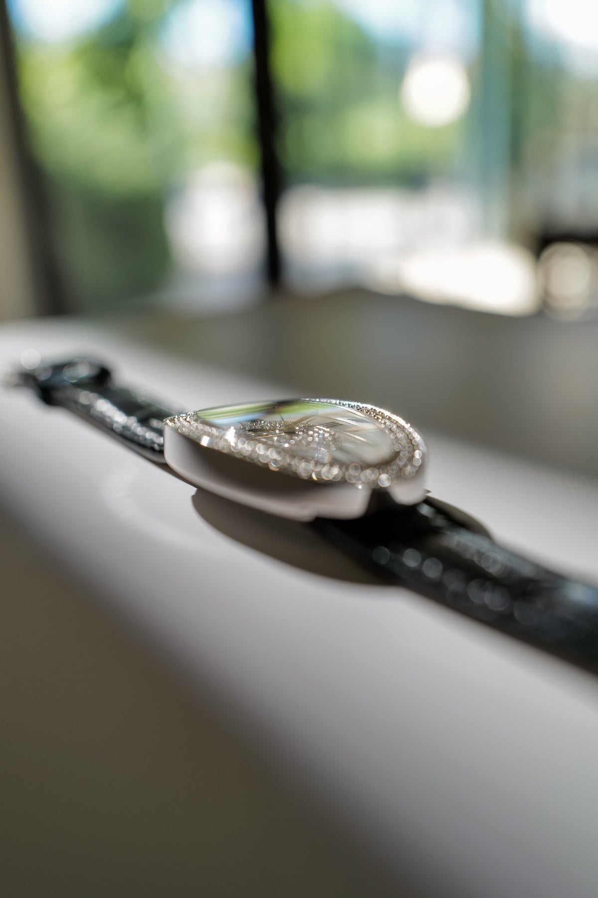 Chopard 18K White Gold Classique Femme Diamond-Set