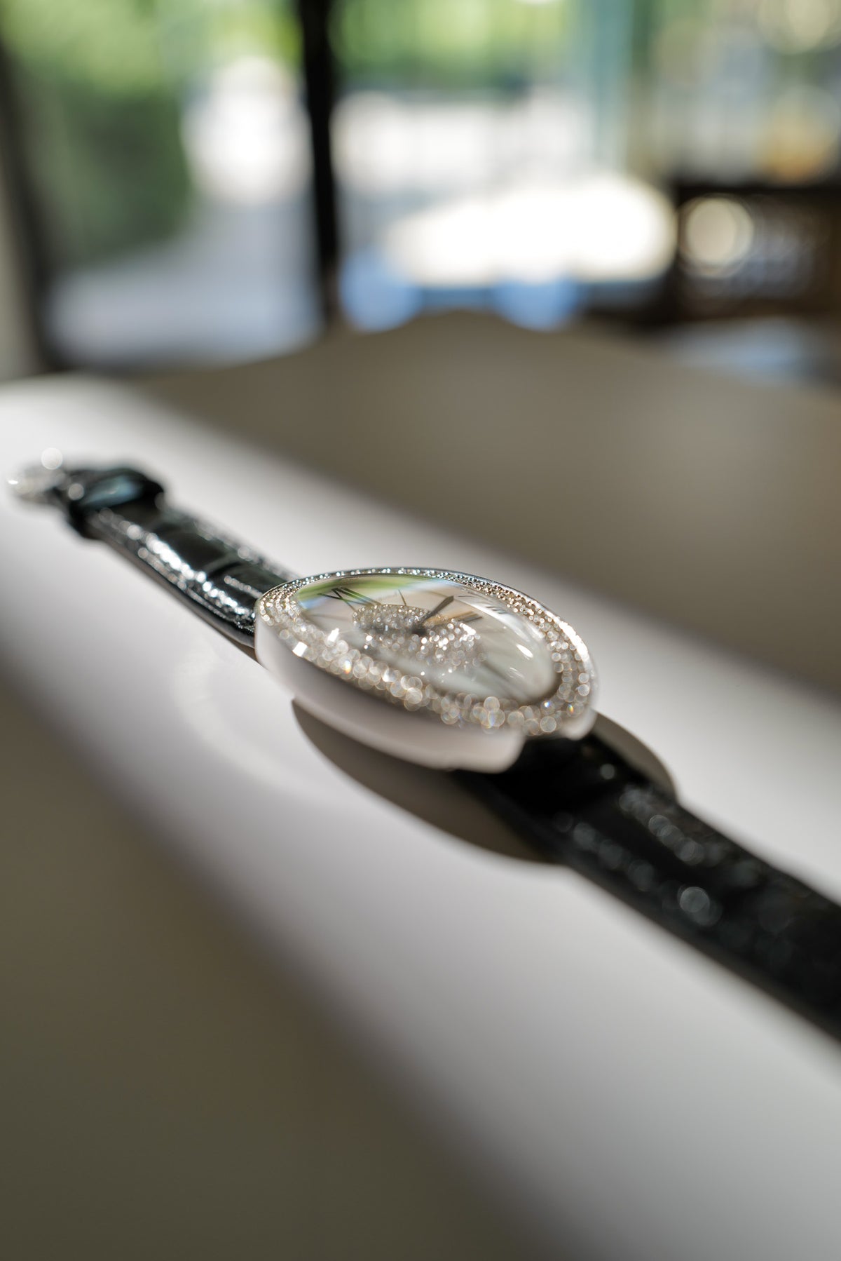 Chopard 18K White Gold Classique Femme Diamond-Set