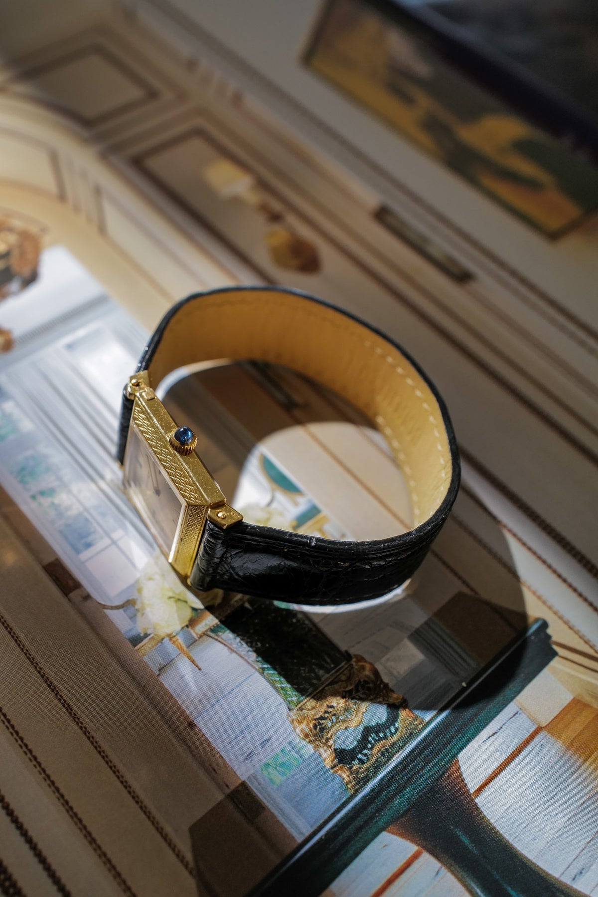 Boucheron Carrée Clou de Paris Yellow Gold
