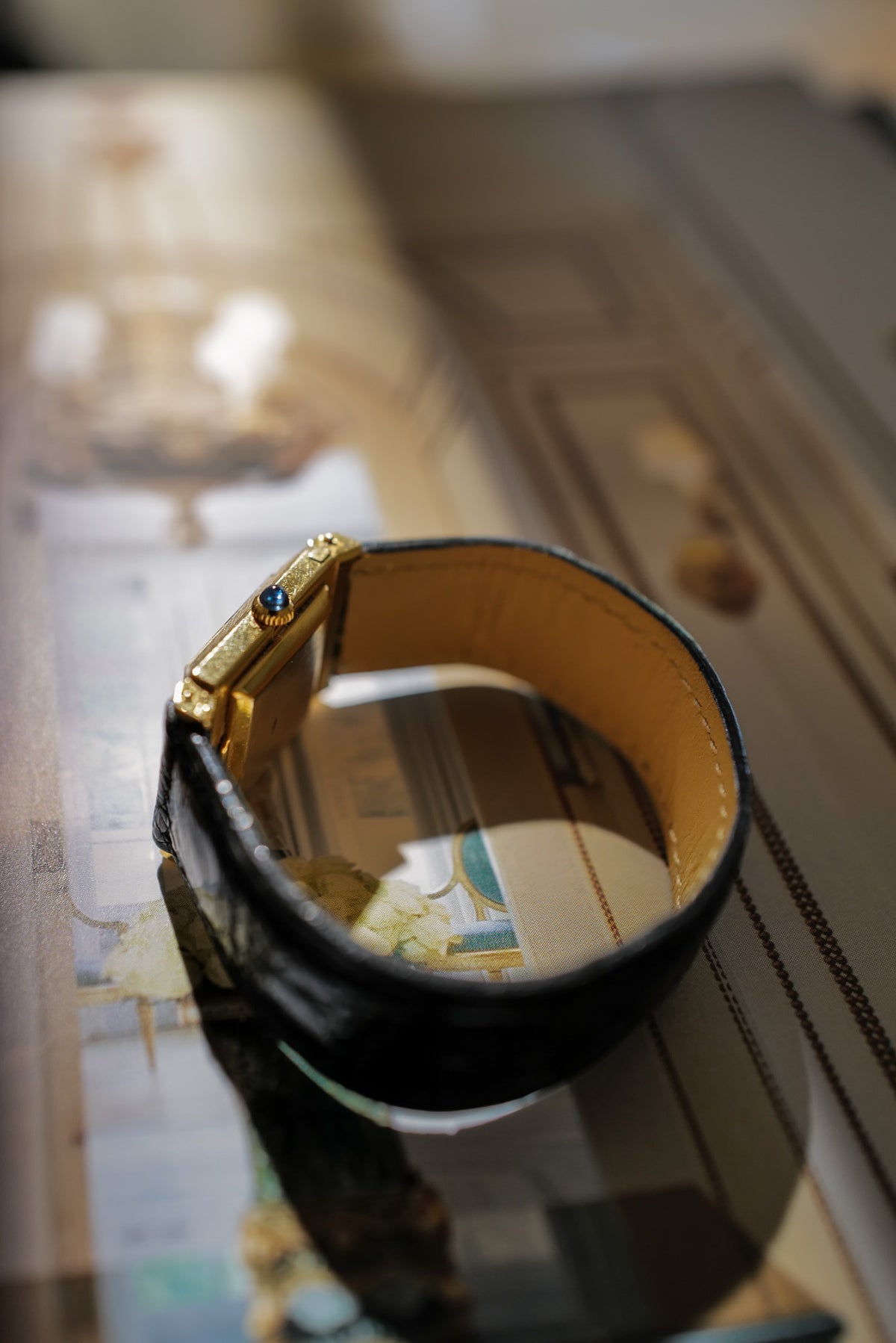 Boucheron Carrée Clou de Paris Yellow Gold