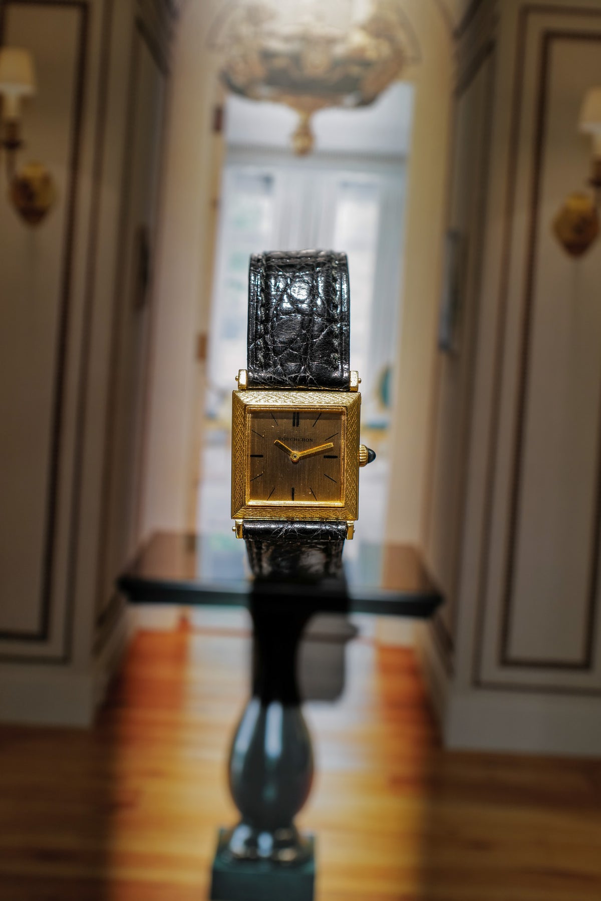 Boucheron Carrée Clou de Paris Yellow Gold